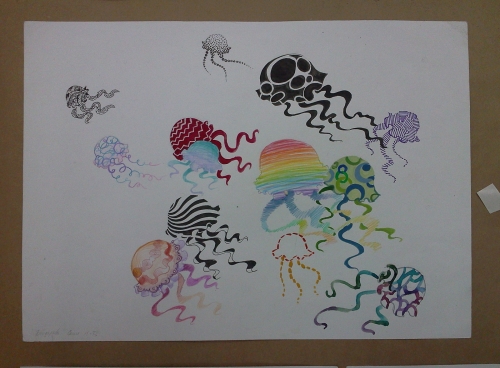 Композиция.Медузы