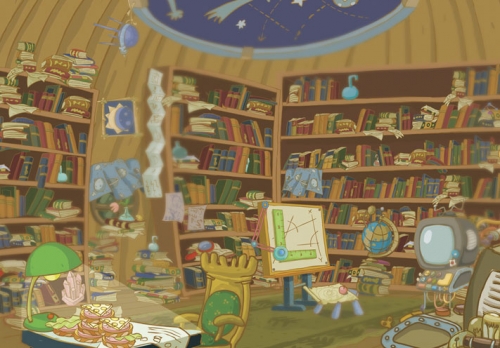 Смешарики картинки комната Лосяша