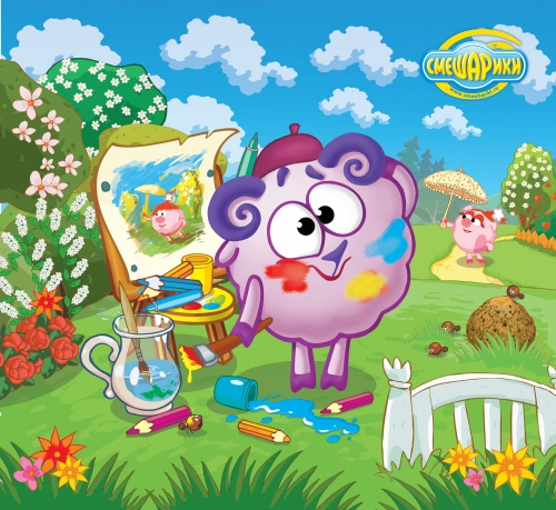 Бараш нарисовал Нюшу