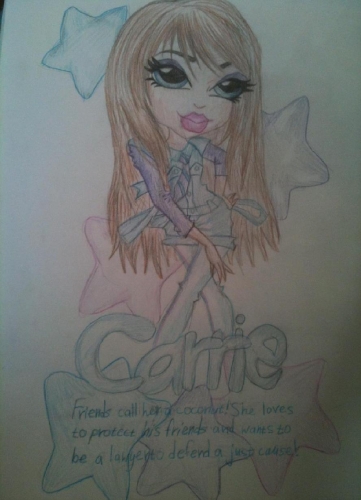 Плакат Братц с Керри.