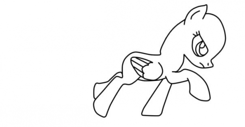 Манекен пони