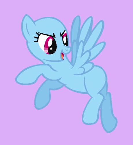 Манекен пони с крыльями