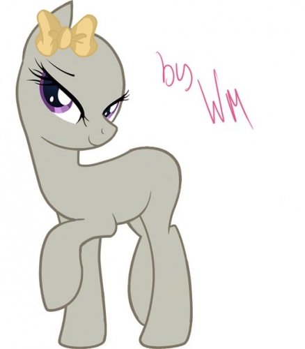 Манекен с бантиком)))