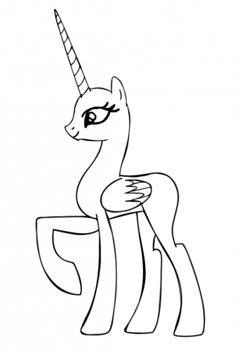 Манекен принцессы селестии