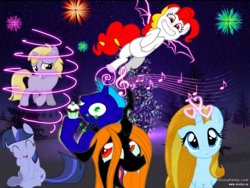 Колаж на новый год