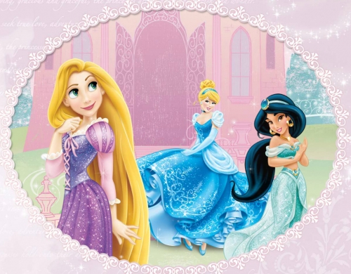 Дисней Принцессы Рапунцель, Жасмин и Золушка