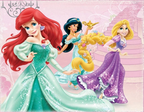 Дисней Принцессы в новом дизайне