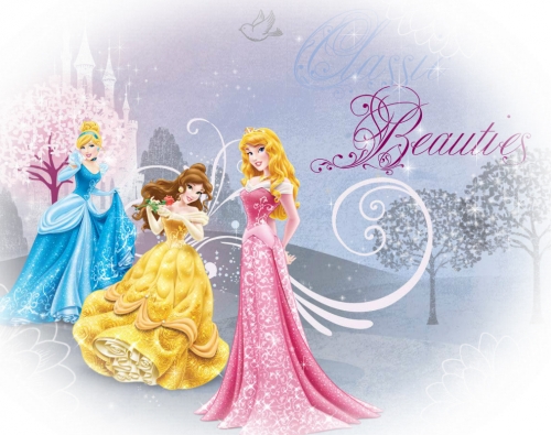 Дисней Принцессы Золушка, Белль и Аврора, новый дизайн