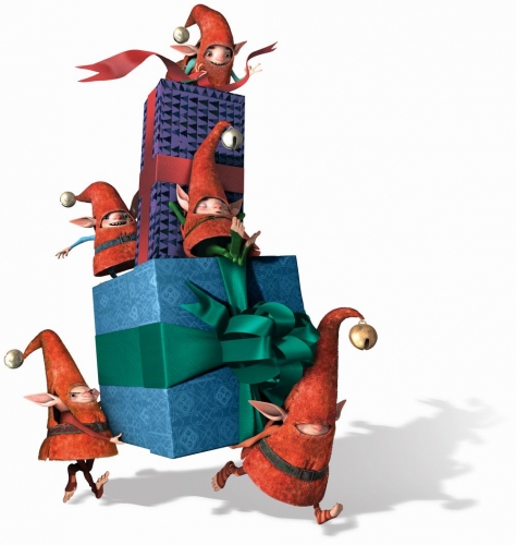 Эльфы с подарками