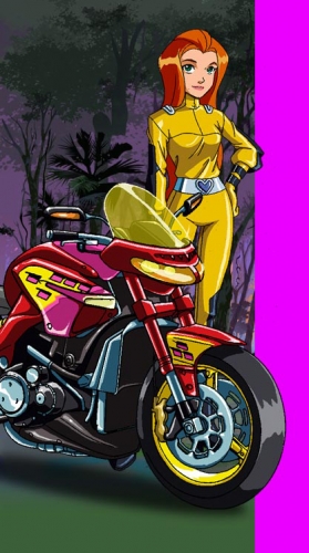 Сэм и ее мотоцикл