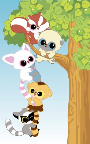 Юху и его Друзья лезут на дерево