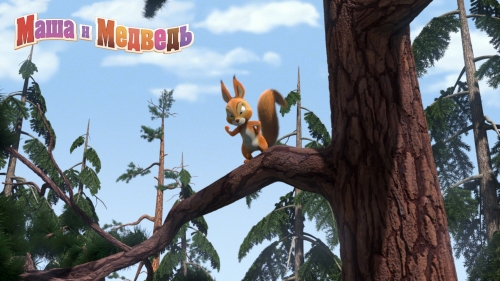 Маша и Медведь, Белка