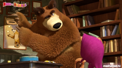 Мишка  и футляр от очков