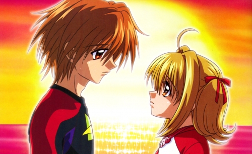 Лучия и серфер Кайто