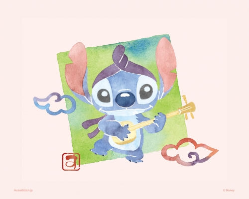 В стиле японской живописи