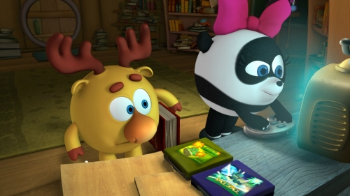 Панди за компьютером