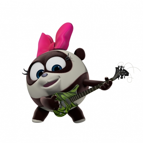 Степанида Панди с гитарой