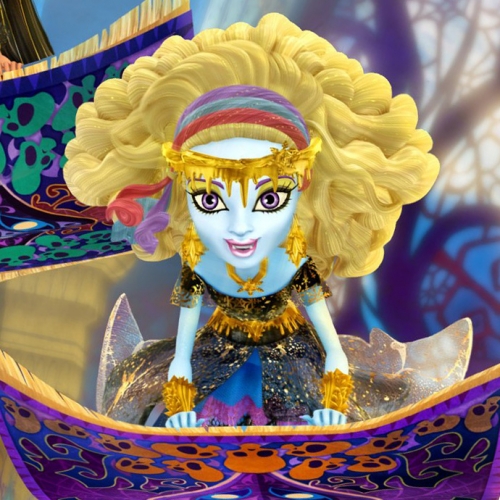 Монстр Хай 13 Желаний: Эбби на ковре самолете - Эбби Боминейбл ...