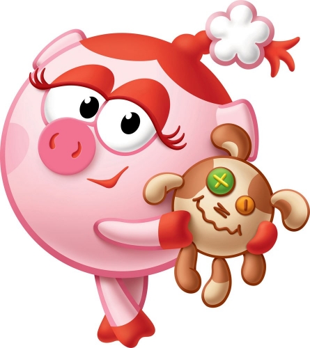 Смешарик Нюша