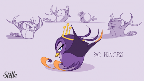 Angry Birds Stella злая принцесса