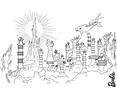 Подводный мир русалок