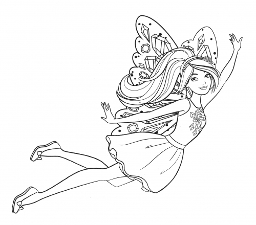 Барби летит