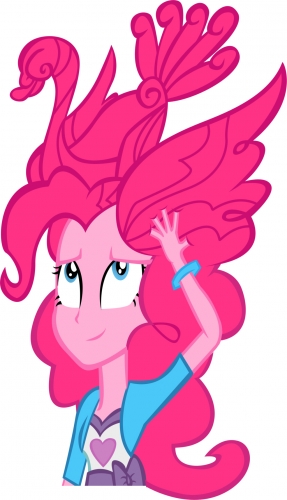 Equestria Girls Пинки Пай с забавной прической