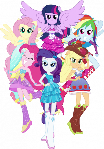Сила Девушек Эквестрии, красивая картинка