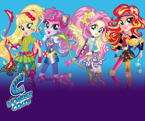 Equestria Girls Friendship Games Shadowbolts Wondercolts