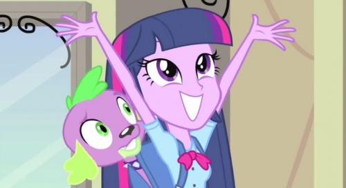 Девушки Эквестрии, Искорка и Спайк