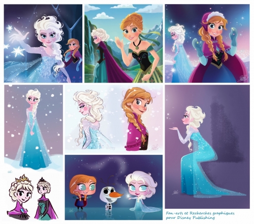 Холодное Сердце фанарт от профессионального художника