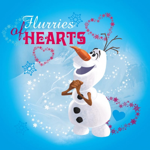 Олаф и сердечки