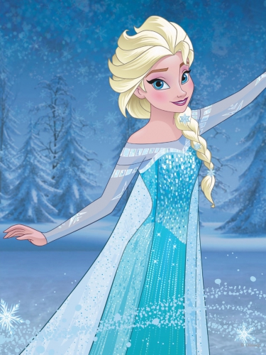 Красавица королева Эльза