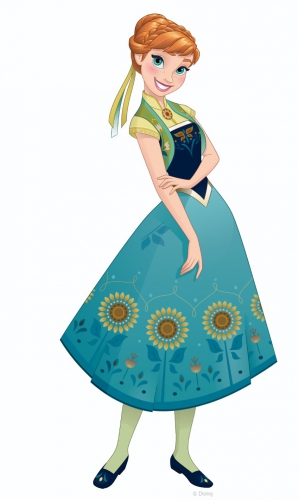 Холодное Сердце Холодное Торжество картинка Анны