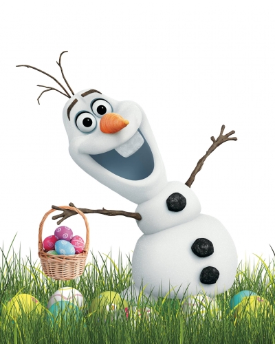 Снеговик Олаф и Пасха