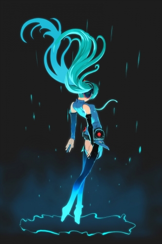 Hatsune Miku Append темная