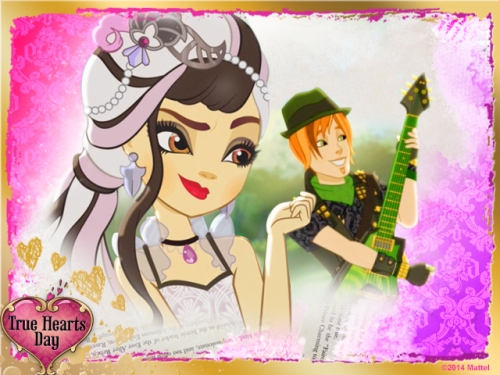 Ever After High Дачесс Свон и Спэрроу Худ True Hearts Day