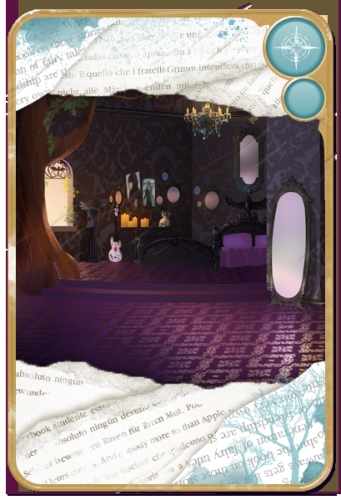 Ever After High комната Рейвен Квин