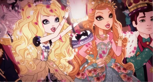 Ever After High день наследия, клятвенный день, Блонди и Эшлин Элла