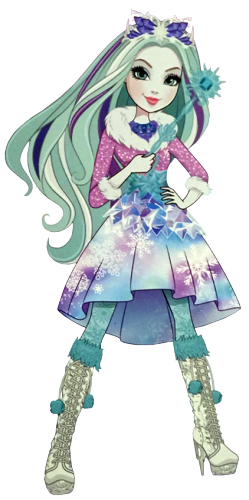 Эвер Афтер Хай картинка Кристал Винтер с волшебной палочкой