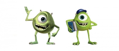 Майк Вазовски в Корпорации Монстров и в Университете Монстров