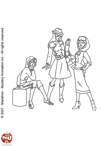 Раскраски Тотали Спайс