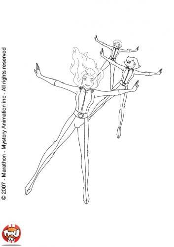 Раскраска Тотали Спайс