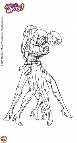 Связанные шпионки Тотали Спайс