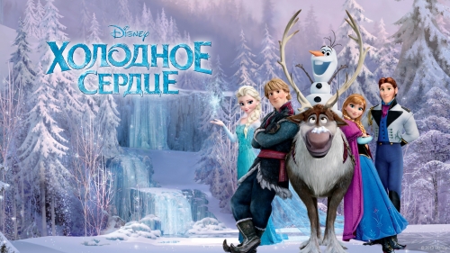 Холодное Сердце обои с героями мультфильма