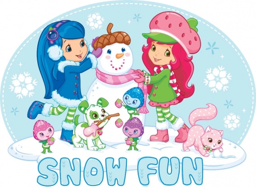 Шарлотта Земляничка - Черничка, Земляничка и снеговик