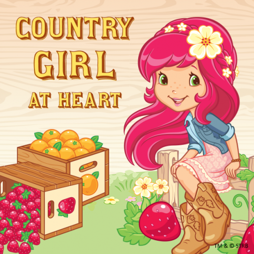 Шарлотта Земляничка кантри стиль