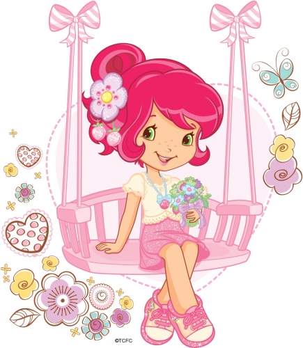 Strawberry Shortcake на качелях