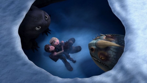 Как приручить дракона Астрид и Иикинг