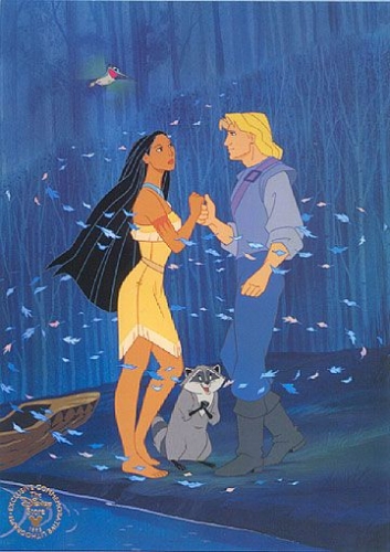 Покахонтас и Джон Смит